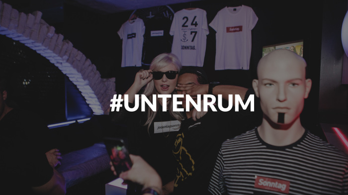#untenrum - mit Jedentagsonntag